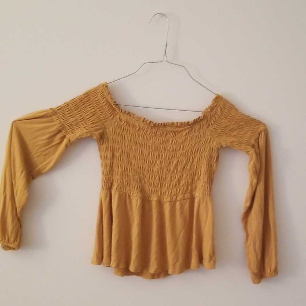 Long flowy sleeve blouse